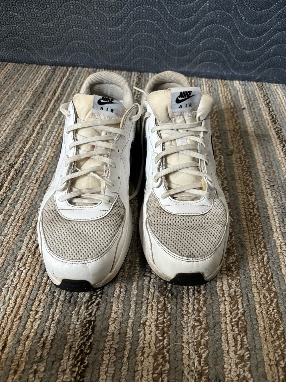 Nike Air Men's White/Beige Athletic Sneakers